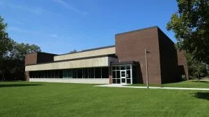 Photo of the exterior of the Beem Center Building